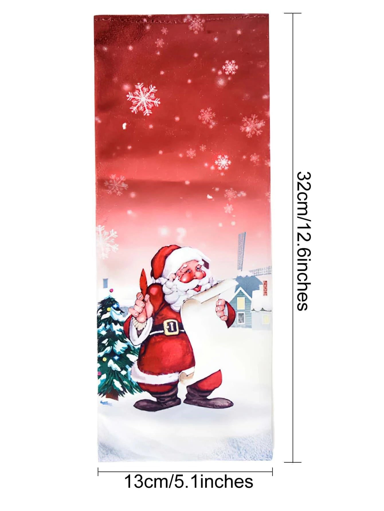 Dinossi - Yılbaşı Noel Baba Şarap Şişesi Giydirme Elbisesi-3