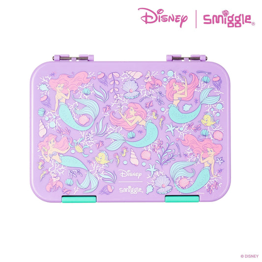 Smiggle - Disney Prensesi Orta Boy Bento Öğle Yemeği Kutusu-0