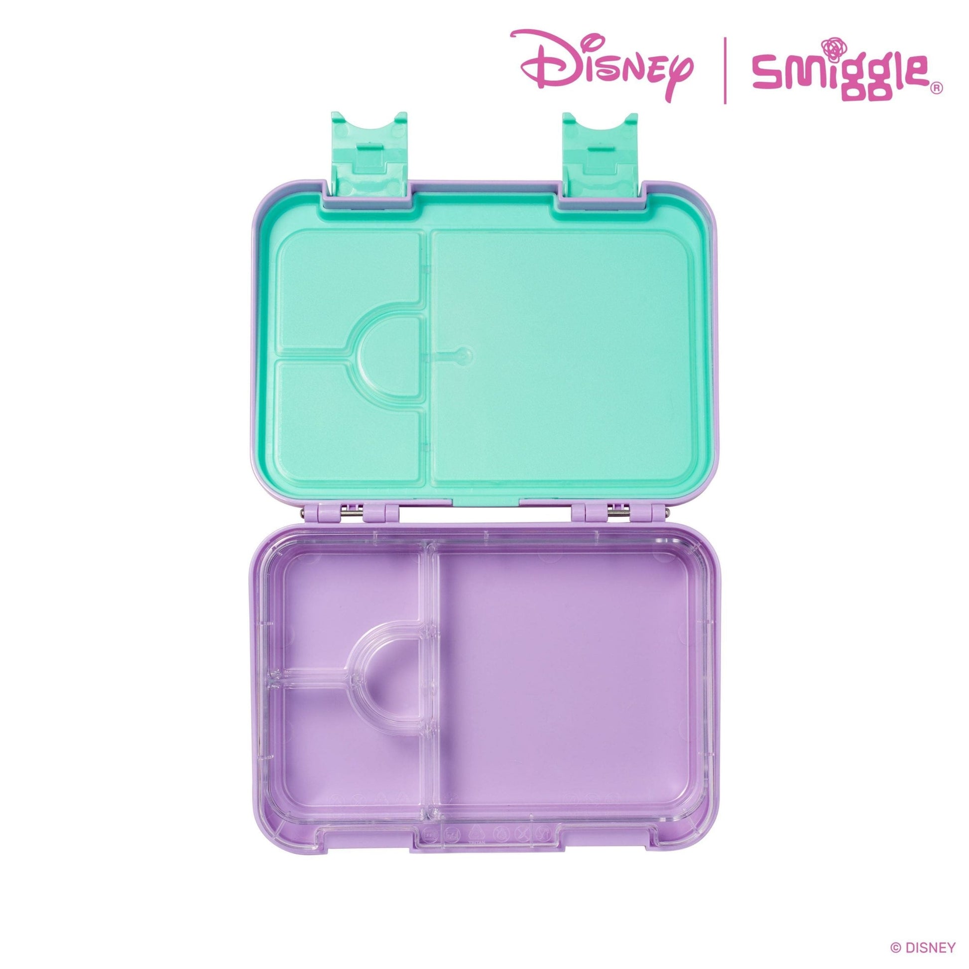 Smiggle - Disney Prensesi Orta Boy Bento Öğle Yemeği Kutusu-1
