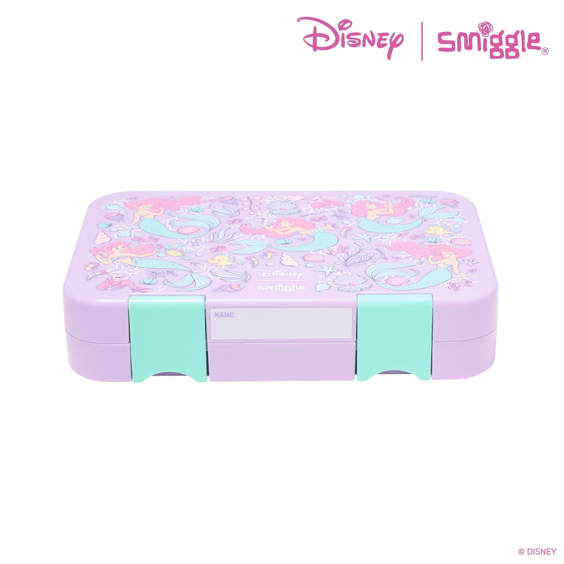 Smiggle - Disney Prensesi Orta Boy Bento Öğle Yemeği Kutusu-2