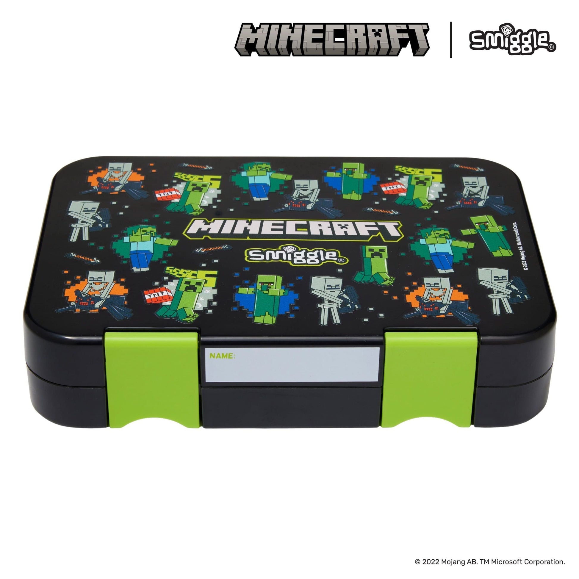 Smiggle - Minecraft Orta Boy Bento Yemek Kutusu-3